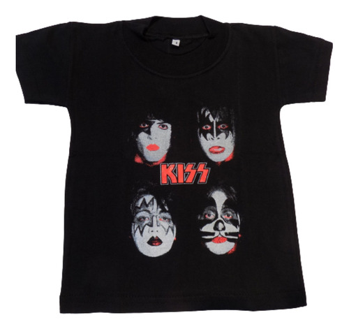 Kiss Remeras De Niños Vs. Modelos Rockería Que Sea Rock 