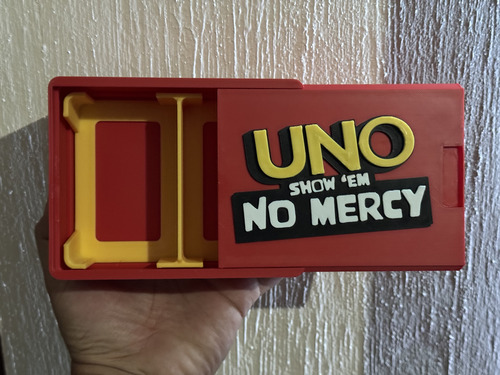 Caja Para Juego De Cartas Uno No Mercy