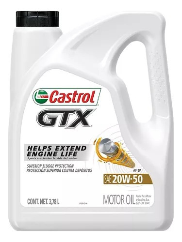 Aceite Castrol Gtx 20w50 Galon