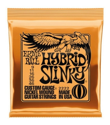 Ernie Ball Original - Hybrid Slinky 2222 - Stock En Chile