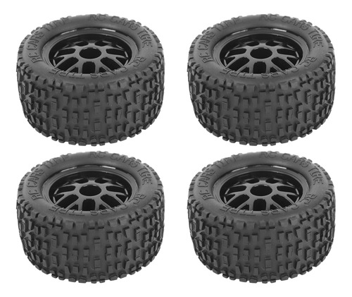 Accesorio Para Modelo De Coche, 4 Piezas, Neumáticos Rc, Cam
