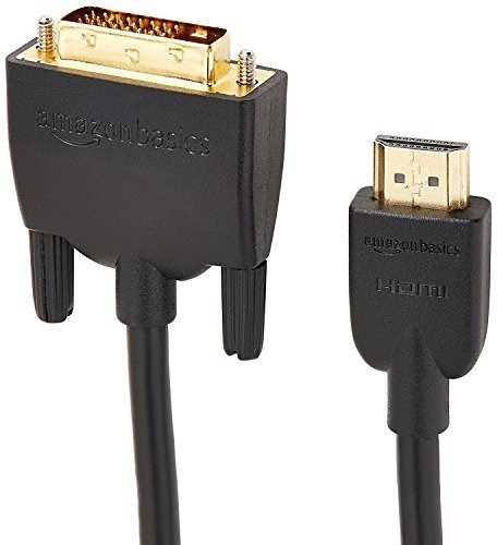 Cable Adaptador Hdmi Dvi Color Negro 6.0 Ft 1 Unidad