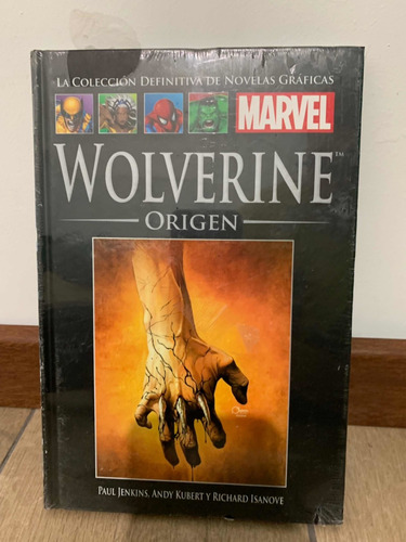 Libro Marvel Salvat Cómics Wolverine Origen