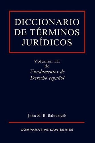 Diccionario De Terminos Juridicos