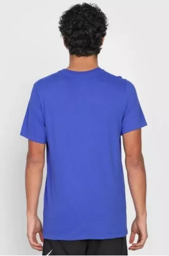 camiseta nike df 61 gfx masculina azul royal, Hypebae
