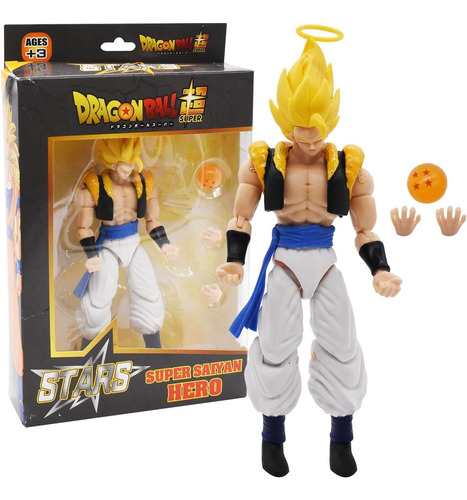 Gogeta Super Saiyan 17 Cm Dragon Ball Super - Blue Hero