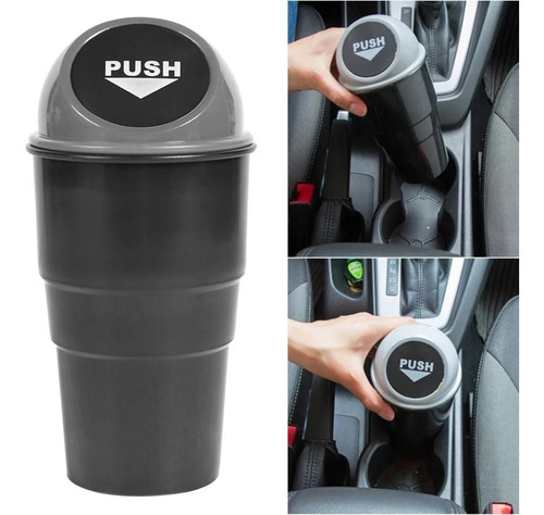 Mini Tacho De Basura Portatil Para Auto Camioneta Todo Carro