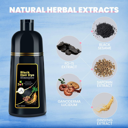 Iiimeidu Shampoo De Tintura De Cabelo Para Cobertura De Cabe
