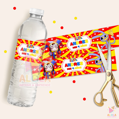 Kit Imprimible The Amazing Digital Circus Personalizado