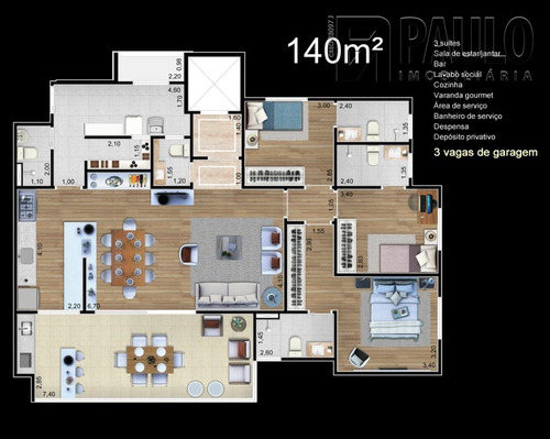 Imagem 3 de 15 de Apartamento - Sao Judas - Ref: 13345 - V-13345