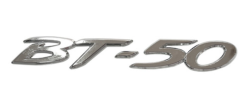 Emblema Bt-50 Para Mazda Cromado Compuerta Trasera