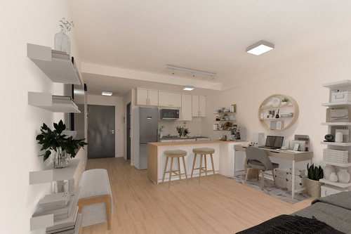 Monoambiente . Venta . Apto Crédito. Balcón . Saavedra .