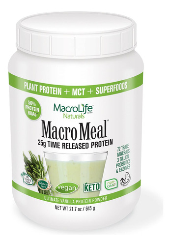 Macrolife Naturals Macromeal - Suplemento De Superalimentos