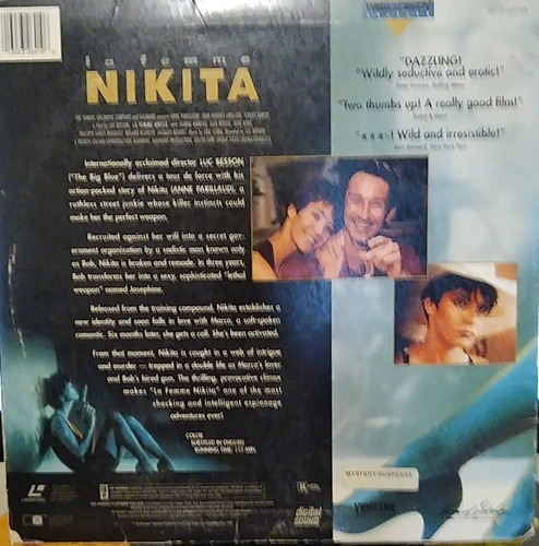 Laser Disc Eric Serra La Femme Nikita (Usado)