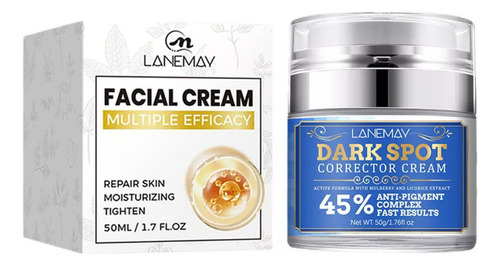 Crema Facial Blanqueadora Y Eliminadora De Melanina.