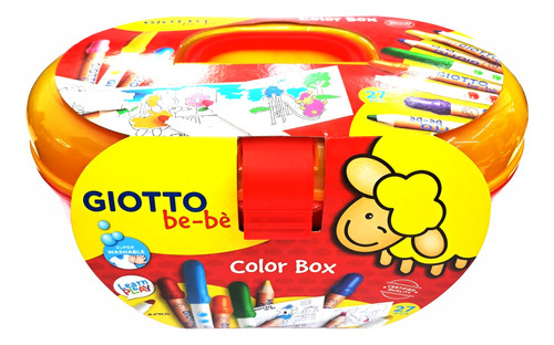 Valija Giotto Bebe Súper Color Box 27 Piezas