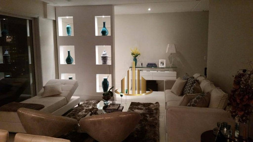 Apartamento Com 3 Dormitórios À Venda, 196 M² Por R$ 1.500.000,00 - Alphaville - Barueri/sp - Ap0137
