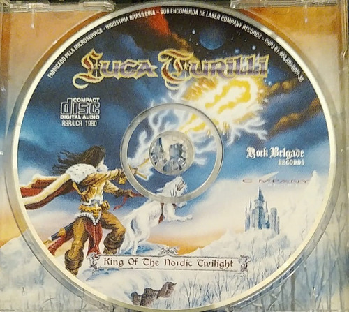 Cd Luca Turilli King Of The Nordic Twilight (Usado)