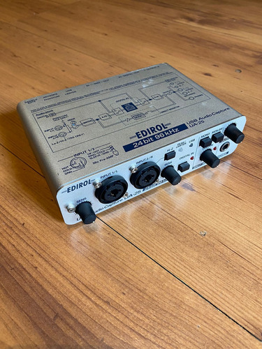 Interface De Áudio Usb Roland Edirol Ua-25 - Usado 