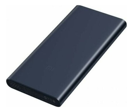 Carregador Portátil Power Bank Fast Charge Xiaomi 10000mah Cor Preto