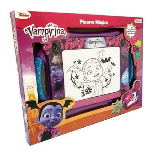 Pizarra Magica Vampirina Lapiz Magnetico Dibujar Original