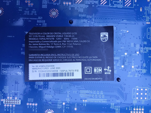 Fuente Philips 55pul7973/f8 Servitec Newton 98