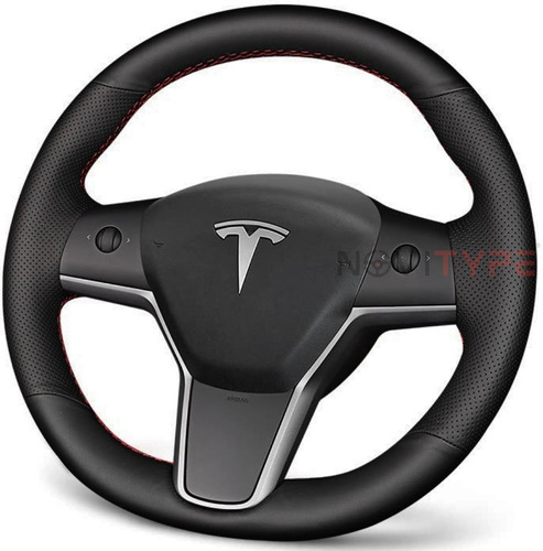 Funda Cubre Volante Tesla Model 3 Model Y 2013-2020 Piel