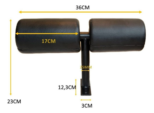 Imagen 2 de 5 de Ejercitador Soporte De Abdominales Para Pared Amurable- Cf