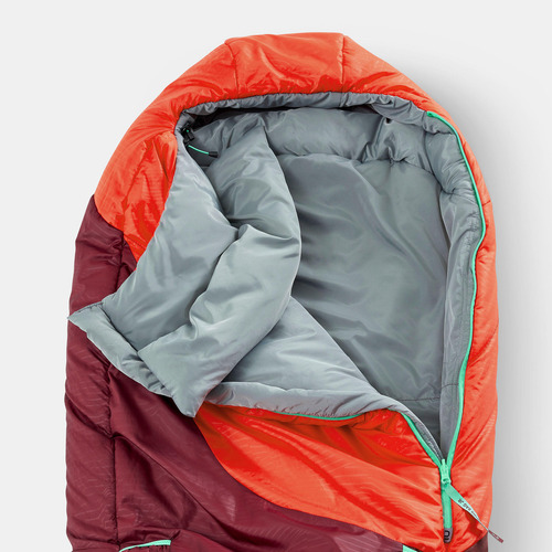 Sleeping Bag Para Niños Mh500 0 °c - Rojo Quechua