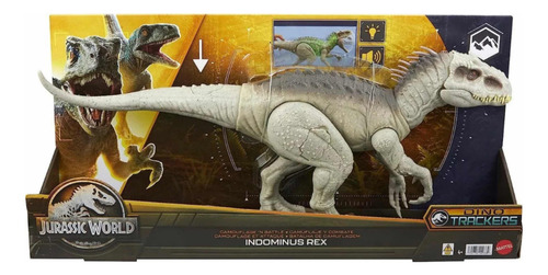Jurassic World Dinosaurio Indominus Rex Camuflaje Mattel