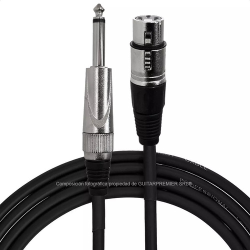 Combo 3 Pie De Microfono Jirafa 3 Cables Canon Garantia
