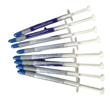 Pasta Térmica Gris 1.0 Ml. Tipo Inyectadora. X 8