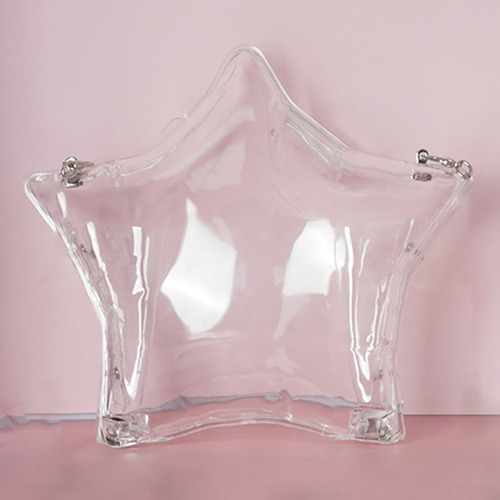Para Bolso De Mano Acrílico Creativo Con Forma De Estrella