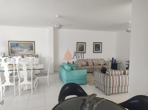 Imagem 3 de 15 de Apartamento Com 3 Dormitórios À Venda, 184 M² Por R$ 1.350.000,00 - Astúrias - Guarujá/sp - Av6752