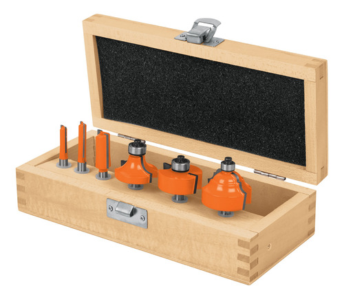 Juego De 6 Brocas Para Router Truper