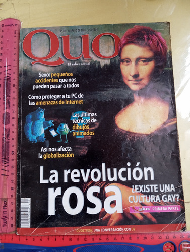 Revista Quo N° 40 Febrero 2001 (Usado)