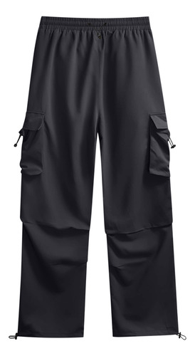 Pantalones Para Hombre Con Cintura Elástica Con Cordón Y Bol