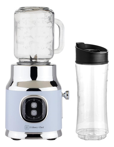 Chef Culinary Retro Smoothie Maker Persona Personal Con Para