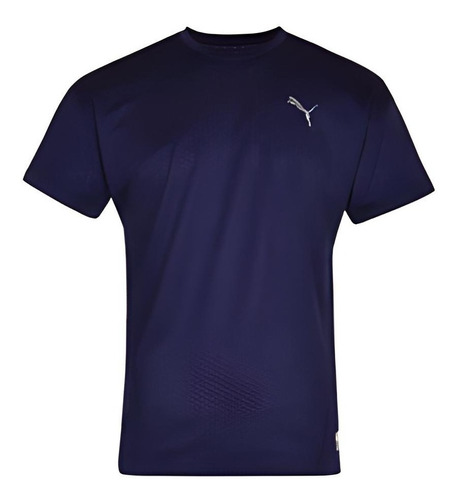 T-shirt Hombre Puma Poliester Azul