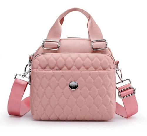 Imagen 1 de 4 de Bolsa Mochila Mujer Crossbody Mariconera Impermeable Viaje