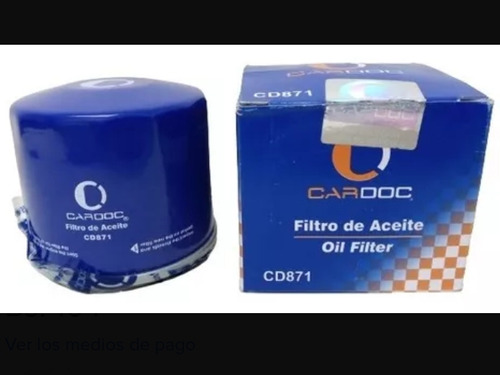 Filtro Aceite Cardoc Cd871  Twingo Multipunto 4l 1,2 96-2000