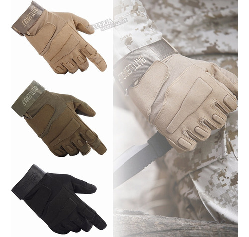 Guantes Tacticos Militar Completos Dedo Completo Caliente