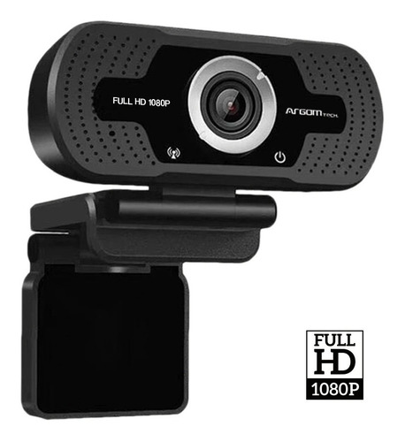 Argom Cam40 Wc-9140bk Webcam Cámara Web Full Hd Usb Micrófon