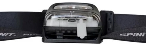 Linterna Frontal Spinit Hl200r Sensor 4 Funciones Recargable Linterna Negro Luz Blanco