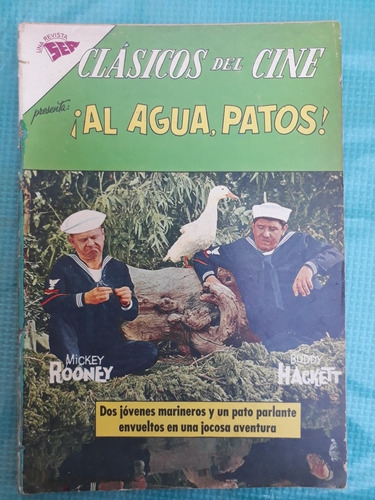 Comic Clásicos Del Cine N°89/ Al Agua Patos/ Novaro/ 1963