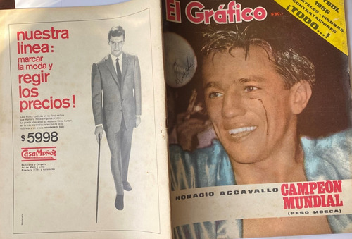 Revista Antigua El Gráfico N° 2422 Fútbol 1966 Cb