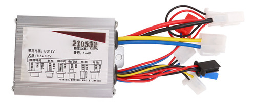 Controlador De Bicicleta E 12v 500w Motor Dc Com Cabeça Colo