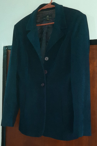 Traje De Mujer( Blazer Y Pantalón) Elegante,azul,talle 46 (Usado)