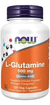 Comprar Now Foods L-glutamina 500 Mg 120 Cápsulas Vegetales