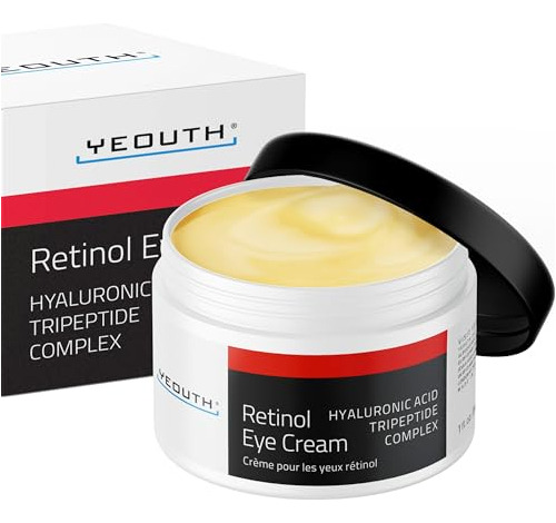 Crema De Ojo Retinol Yeouth Con Ácido Hialurónico, V7htc